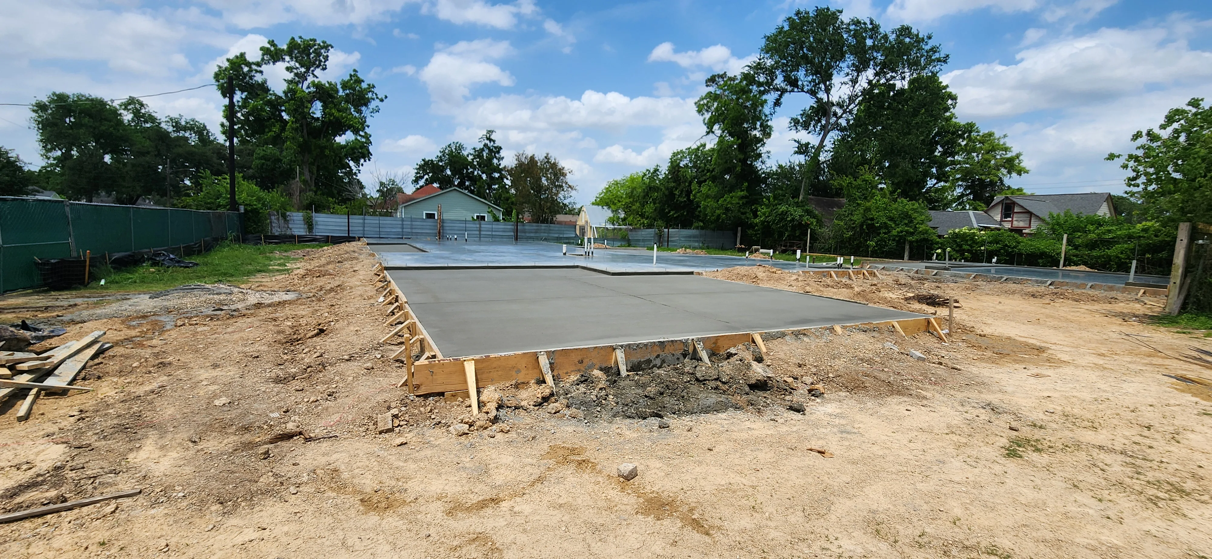 Concrete & Paving project - Odie Tractor Services Houston TX