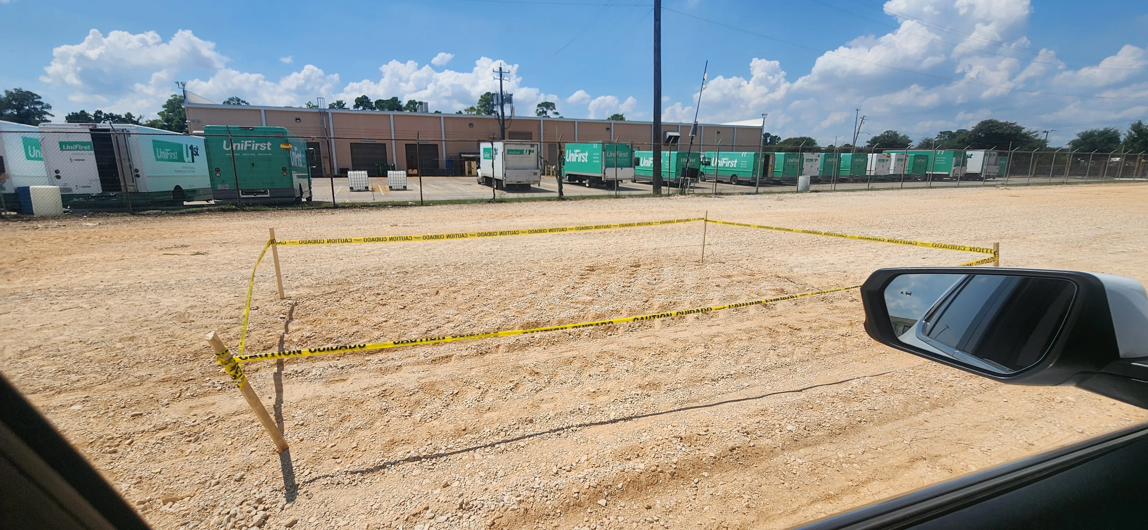 Concrete & Paving project - Odie Tractor Services Houston TX