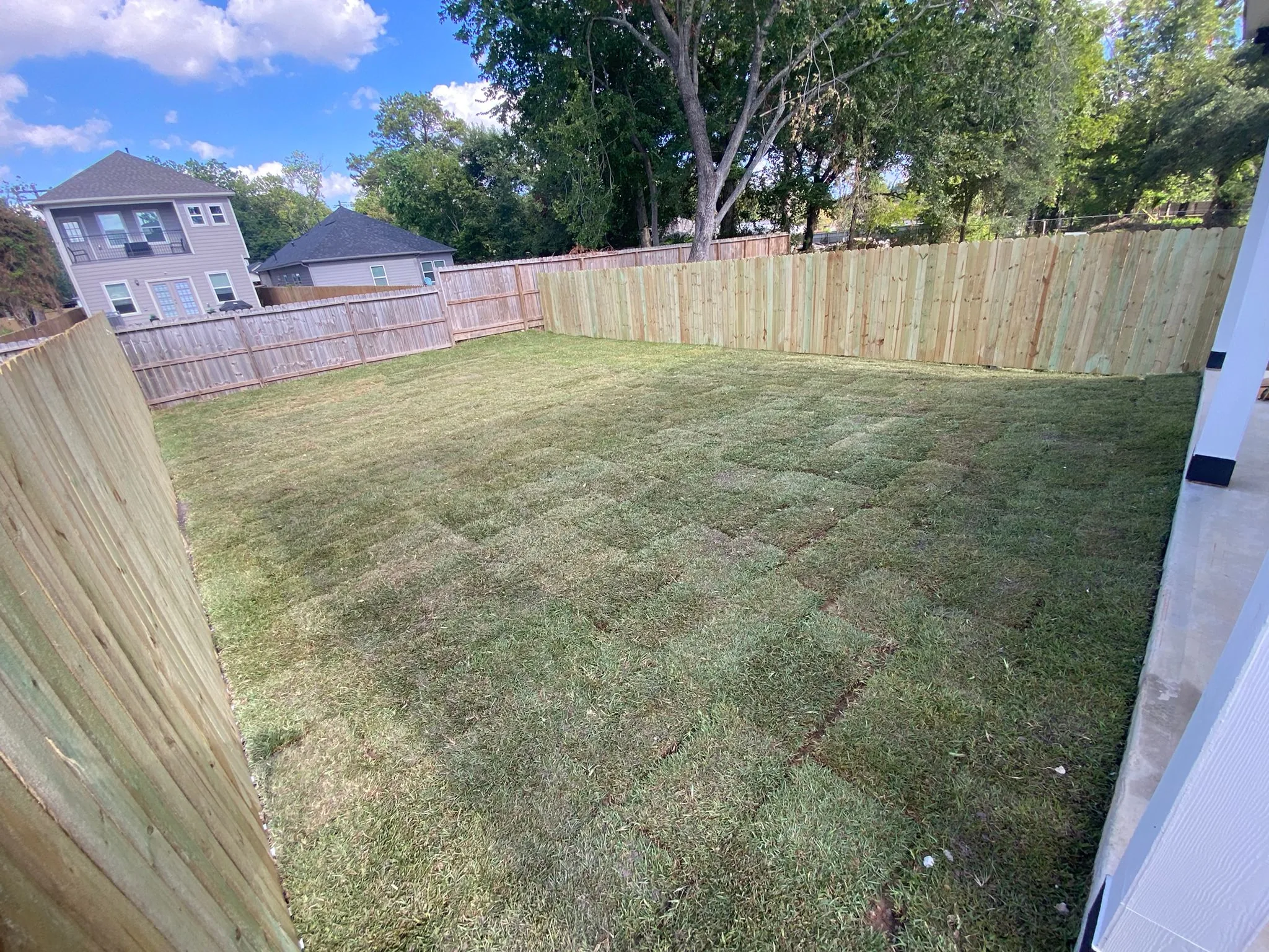 Dirt Delivery project - Odie Tractor Services Houston TX